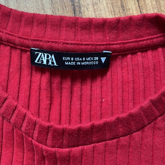 Zara dress, red, small - Picture 2 of 2
